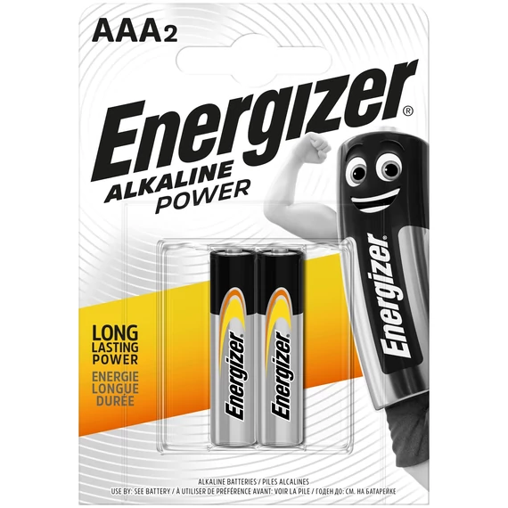 Energizer Power Alkáli Mikro Elem AAA B2