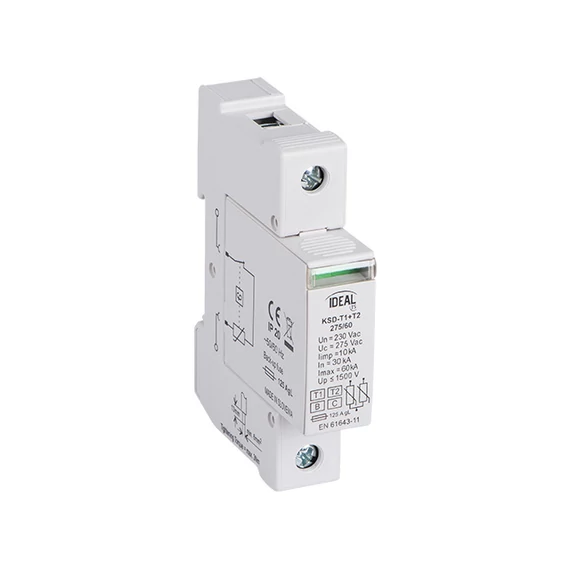 Túlfeszültség korlátozó ITS KSD / KSD-T1+T2 275/60 1P