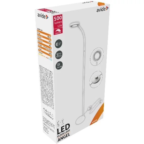 Avide Led Állólámpa Angel 12W Nw Fehér