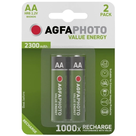 Agfaphoto Akkumulátor Ceruza 2300Mah B2/ 1 Db