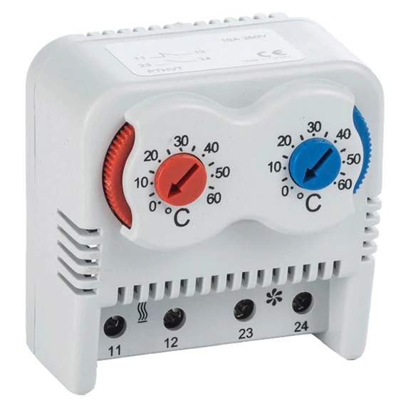 Mechanical Thermostat 0-60° Nc+No