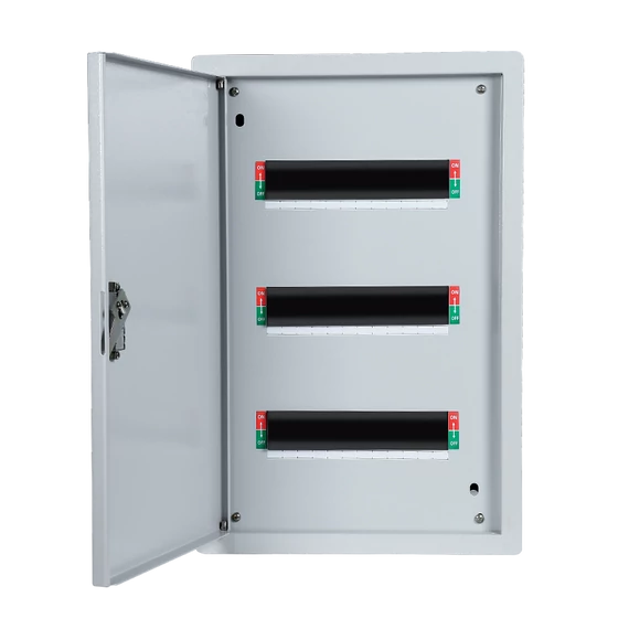 Zeta Fém Elosztódoboz 45 Modul 428/578/110