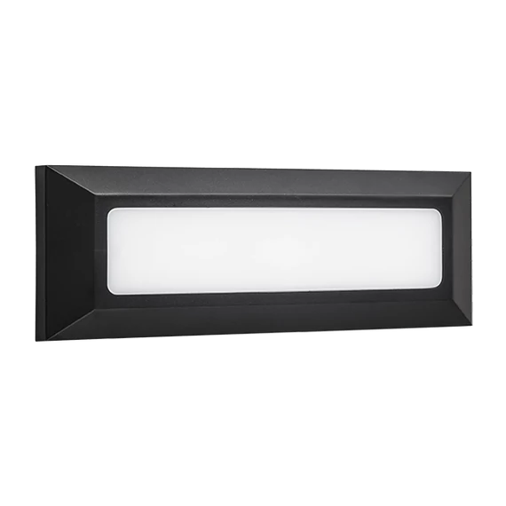 Grf308 Led Facade Fixture 4W 4000K Ip65 Black