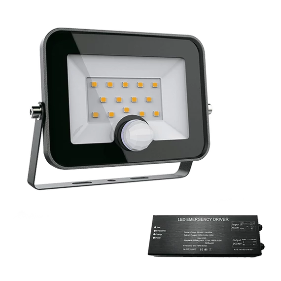 Vega Slim Smd Led Reflektor 30W Szenzoros Inverterrel Szerelt