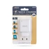 Hálózati Adapter USB + Type-C PD20W gyorstöltéssel - fehér